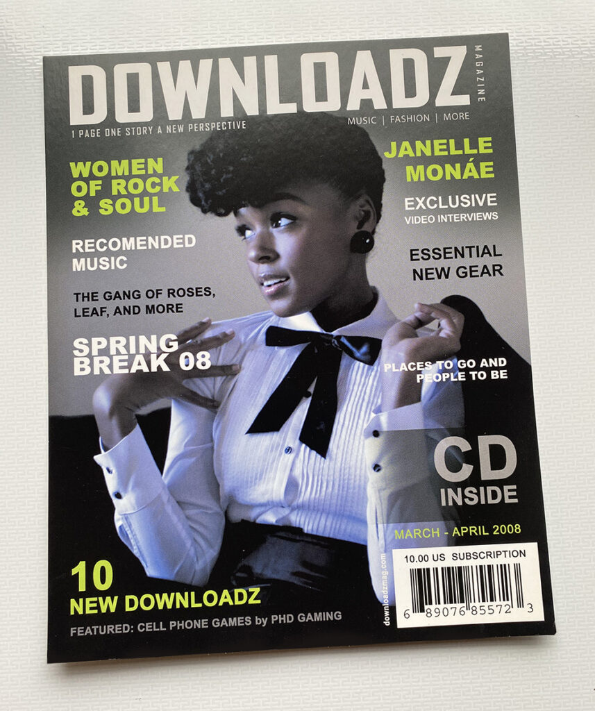 Downloadz Magazine Janelle Monae Cover